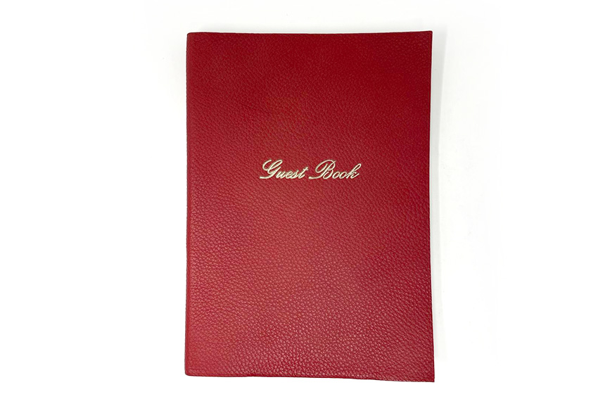 Guest book-plain pages